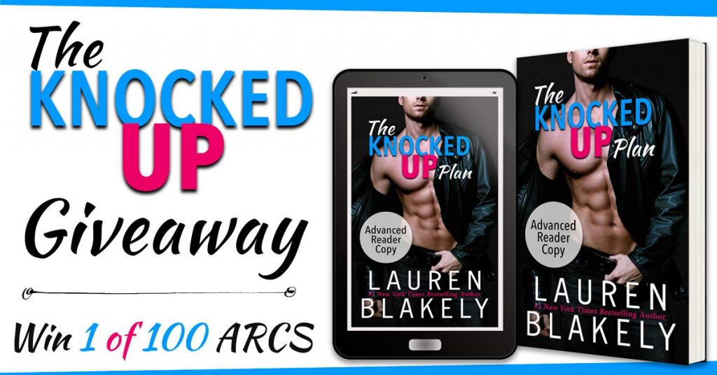 Lauren Blakely book cover The Knocked Up Plan