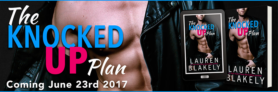 Lauren Blakely book cover The Knocked Up Plan