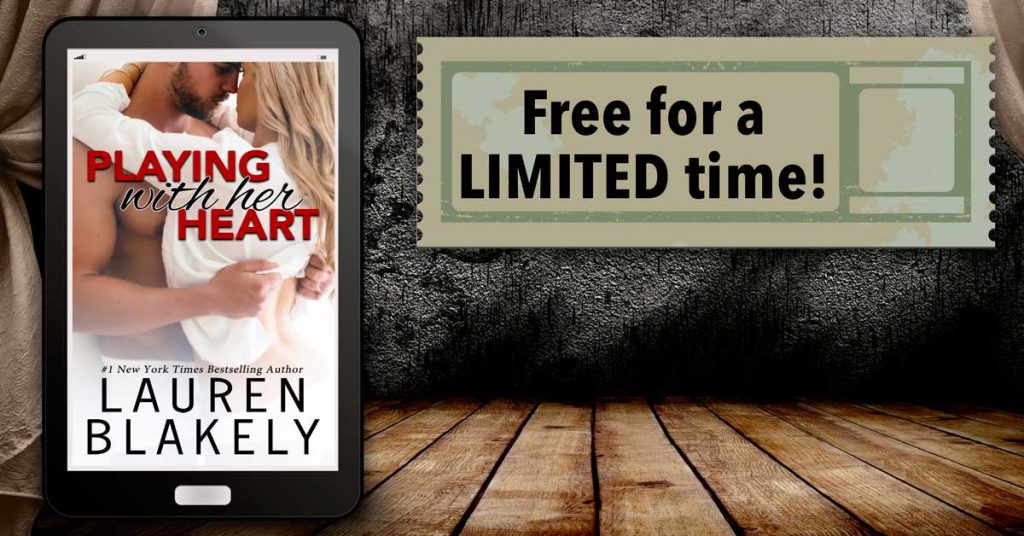 Lauren Blakely book cover Playing with her Heart