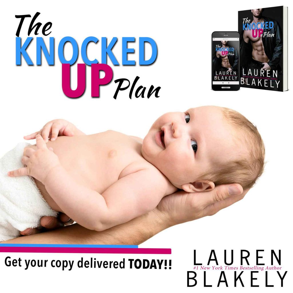 Lauren Blakely book cover The Knocked Up Plan