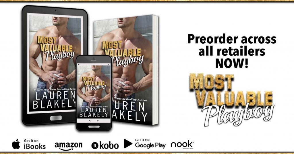Lauren Blakely book cover Most Valuable Playboy