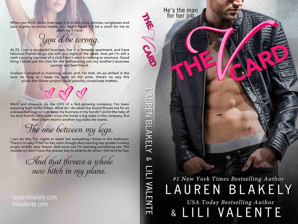 Lauren Blakely book cover The V card