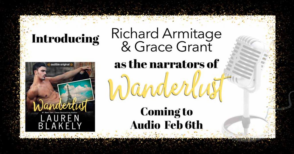 Lauren Blakely book cover Wanderlust