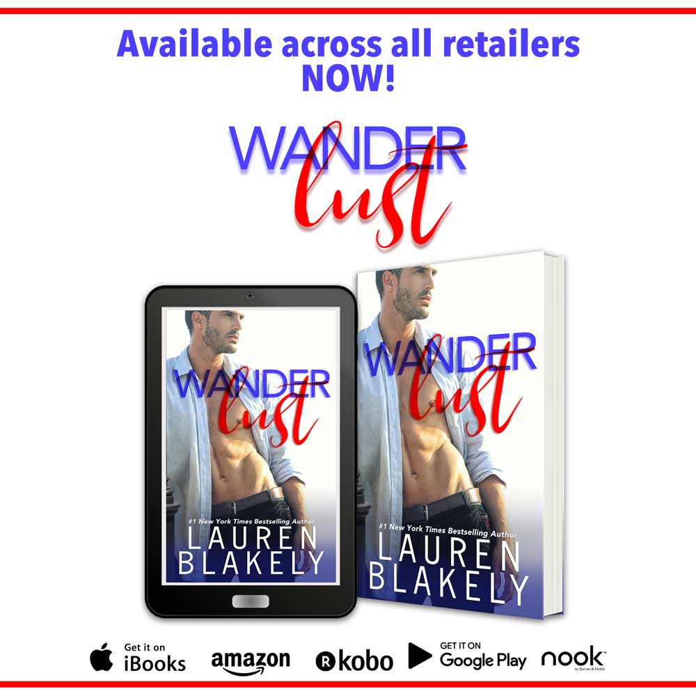 Lauren Blakely book cover Wander Lust