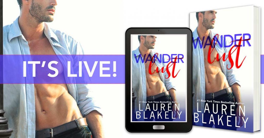 Lauren Blakely book cover Wander Lust