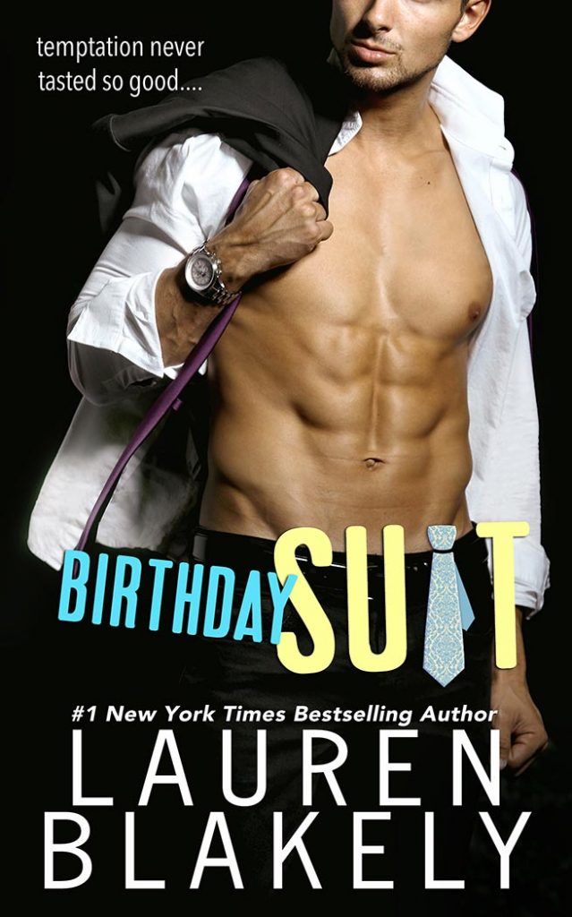 Lauren Blakely book cover Birthday Suit