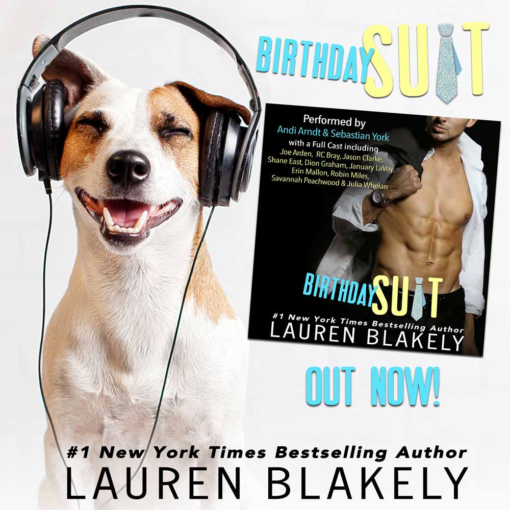 Lauren Blakely book cover Birthday Suit