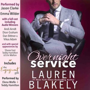 Lauren Blakely Over Night Service Book Cover