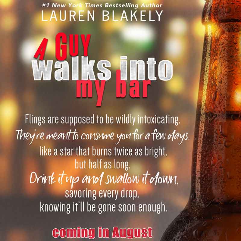 A guy walks into my bar graphic