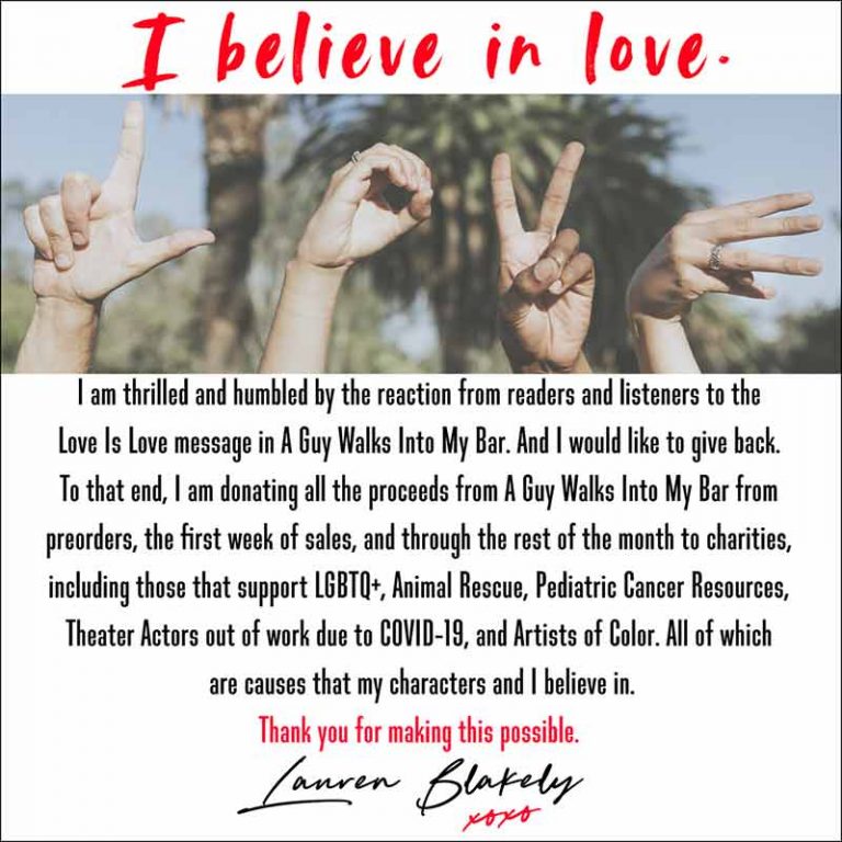 Lauren Blakely I believe in love