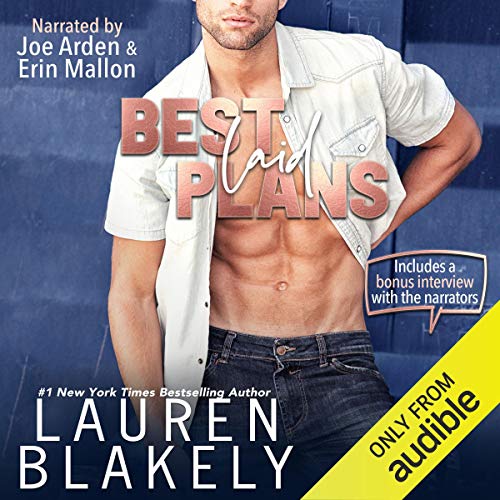 Audiobook cover for '"BEST LAID PLANS (Lucky in Love Book 1)"' by Lauren Blakely