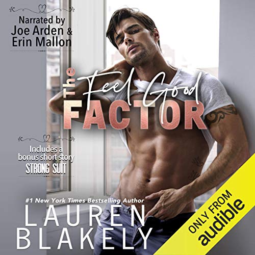 Audiobook cover for '"THE FEEL GOOD FACTOR (Lucky in Love Book 2)"' by Lauren Blakely