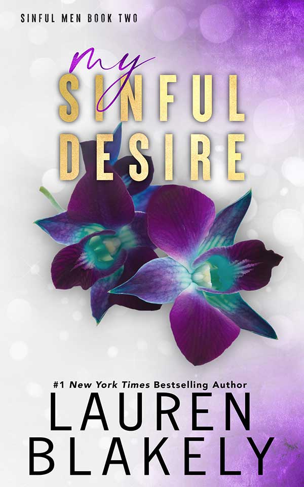 Book cover for 'MY SINFUL DESIRE (Sinful Men Book 2)' by Lauren Blakely