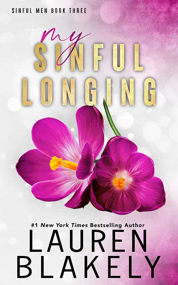 Book cover for 'MY SINFUL LONGING (Sinful Men Book 3)' by Lauren Blakely
