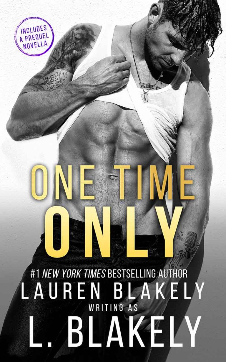Book cover for 'ONE TIME ONLY (An MM Standalone in The Extravagant Series)' by Lauren Blakely