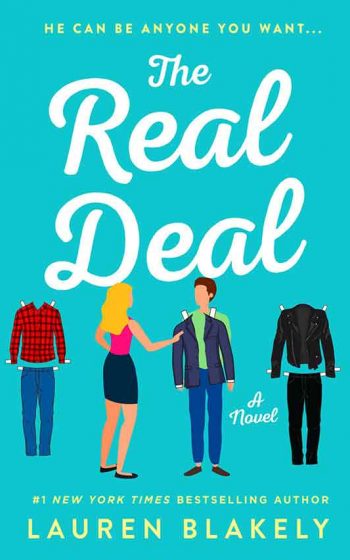 Book cover for 'THE REAL DEAL' by Lauren Blakely