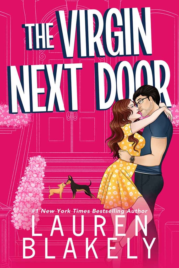 Book cover for 'THE VIRGIN NEXT DOOR (The Dating Games Book 1)' by Lauren Blakely