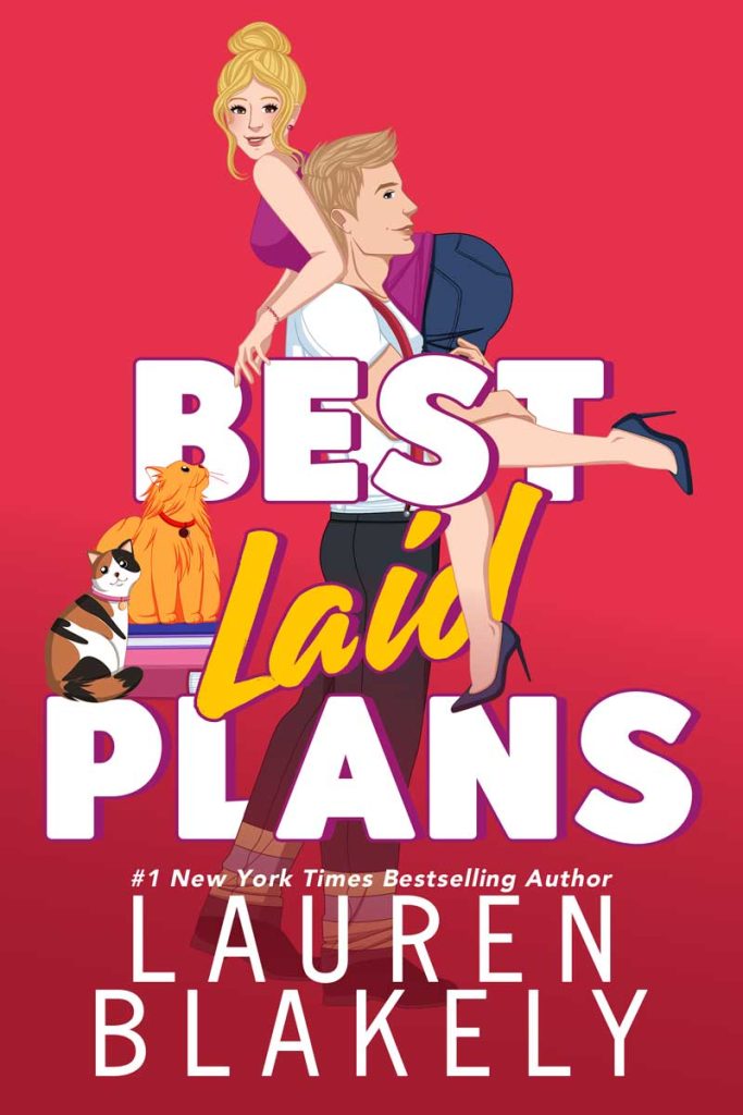 Book cover for 'BEST LAID PLANS (Lucky in Love Book 1)' by Lauren Blakely