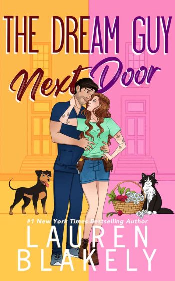Book cover for 'THE DREAM GUY NEXT DOOR (The Guys Who Got Away Book 5)' by Lauren Blakely
